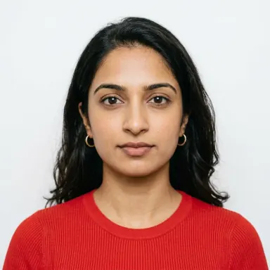 Passport photo prepared to the selected dimensions